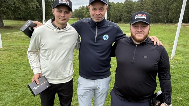 Vinnare av årets Sponsorgolf är...